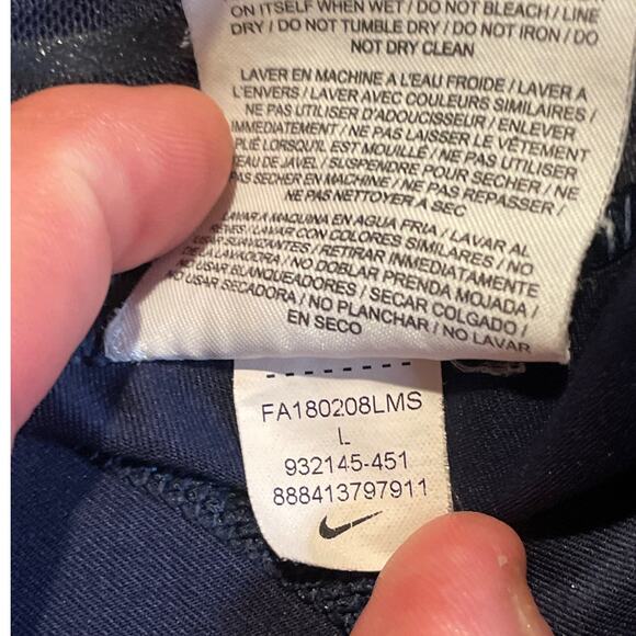 Nike Pro Women's  athletic workout shorts with Dri-FIT technology Sz L - Picture 5 of 16